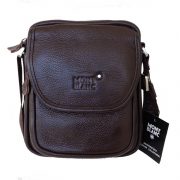 Tas selempang kulit mont blanc