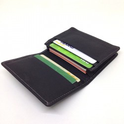 Dompet Kartu / Card Holder Model Berdiri Asli Kulit Sapi Garut TR293